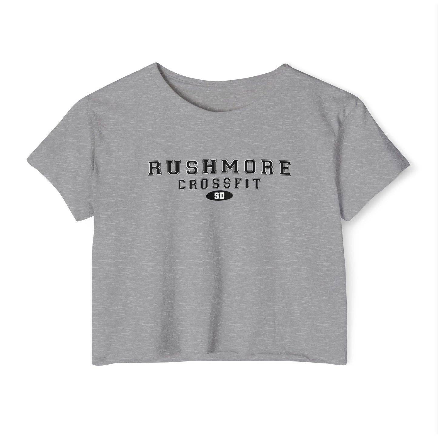 Rushmore CrossFit Collegiate Crop Tee