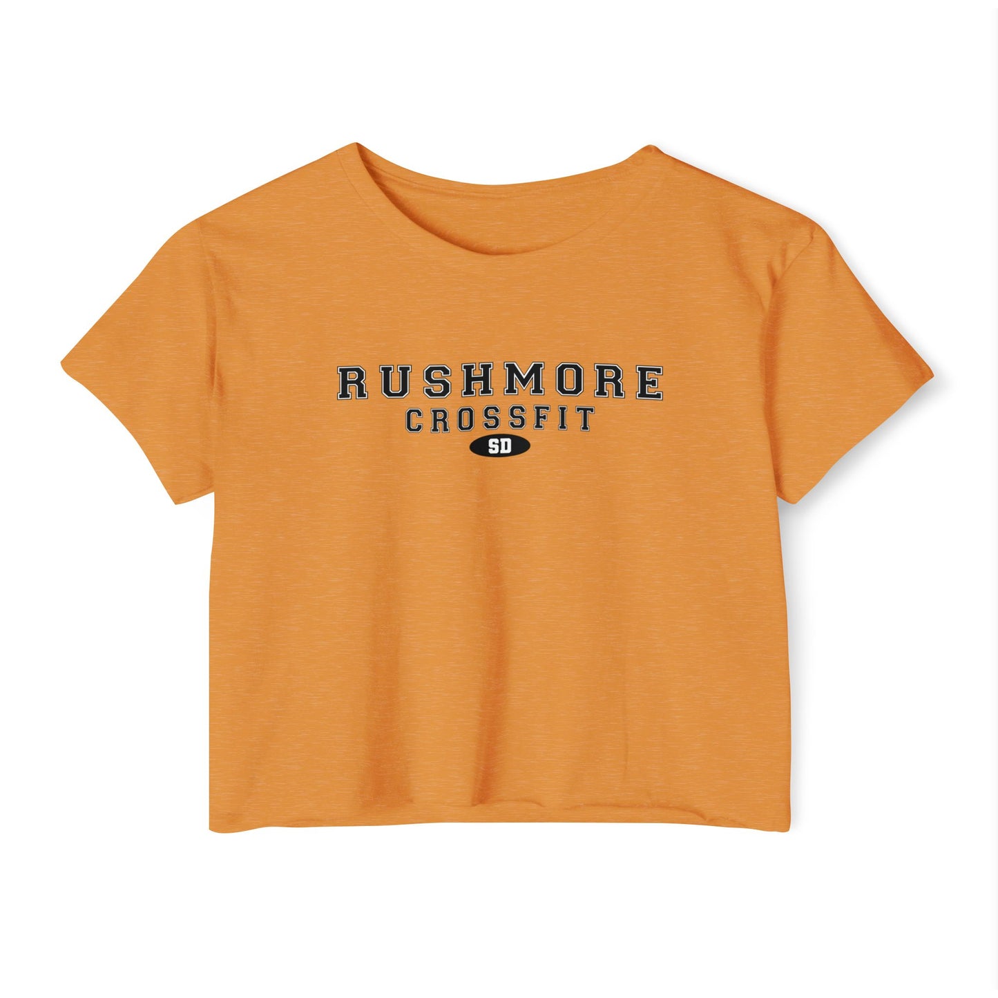 Rushmore CrossFit Collegiate Crop Tee