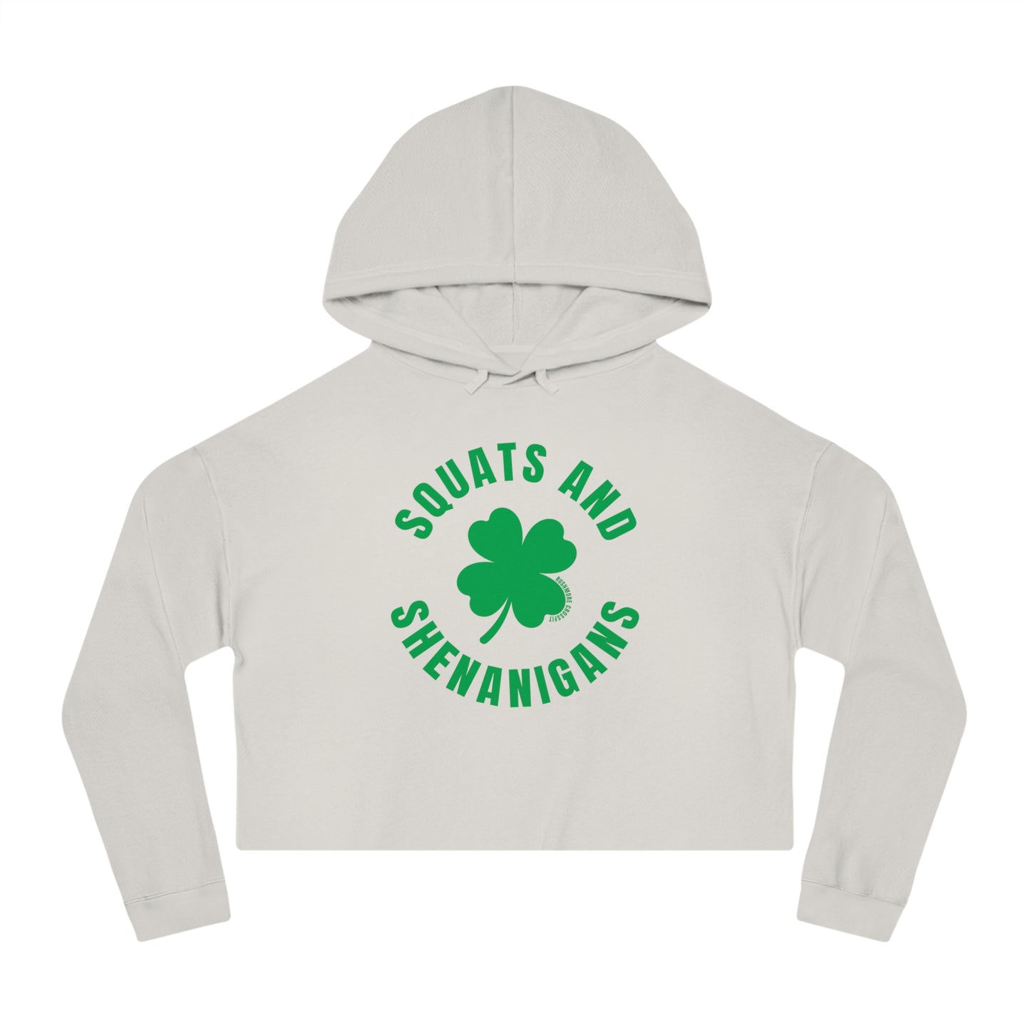 Squats & Shenanigans Cropped Hoodie