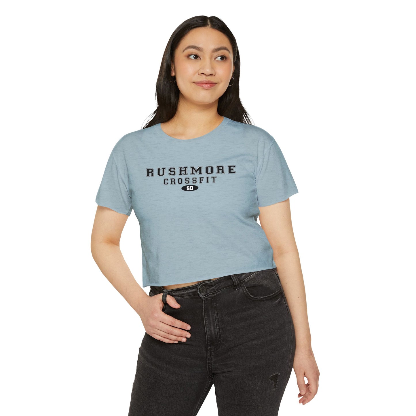 Rushmore CrossFit Collegiate Crop Tee