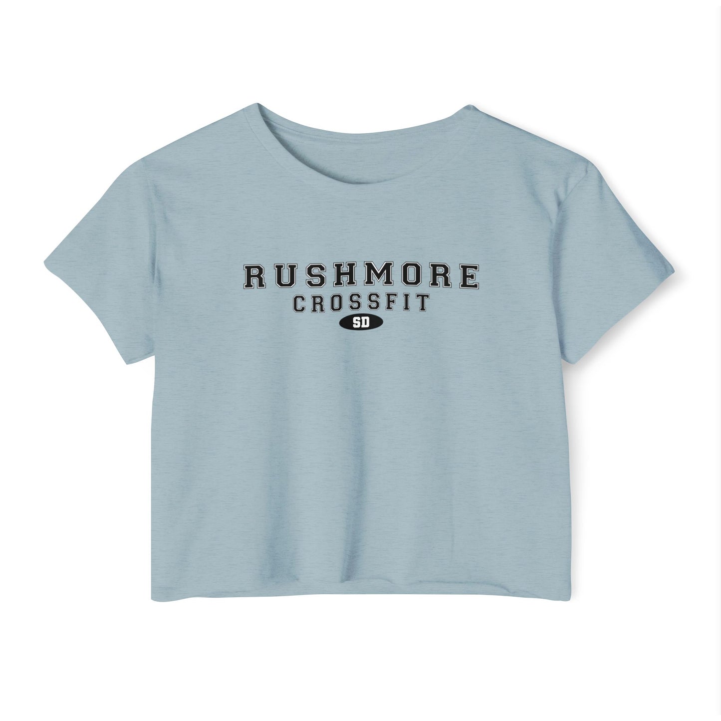 Rushmore CrossFit Collegiate Crop Tee