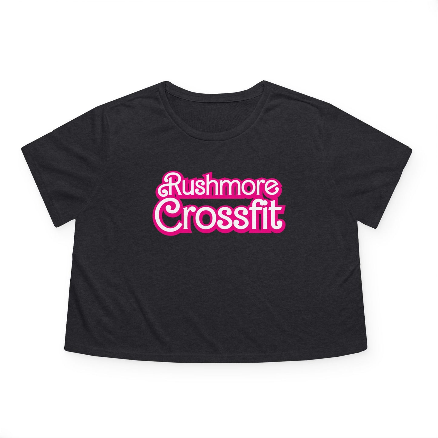 Barbell Barbie Crop Tee