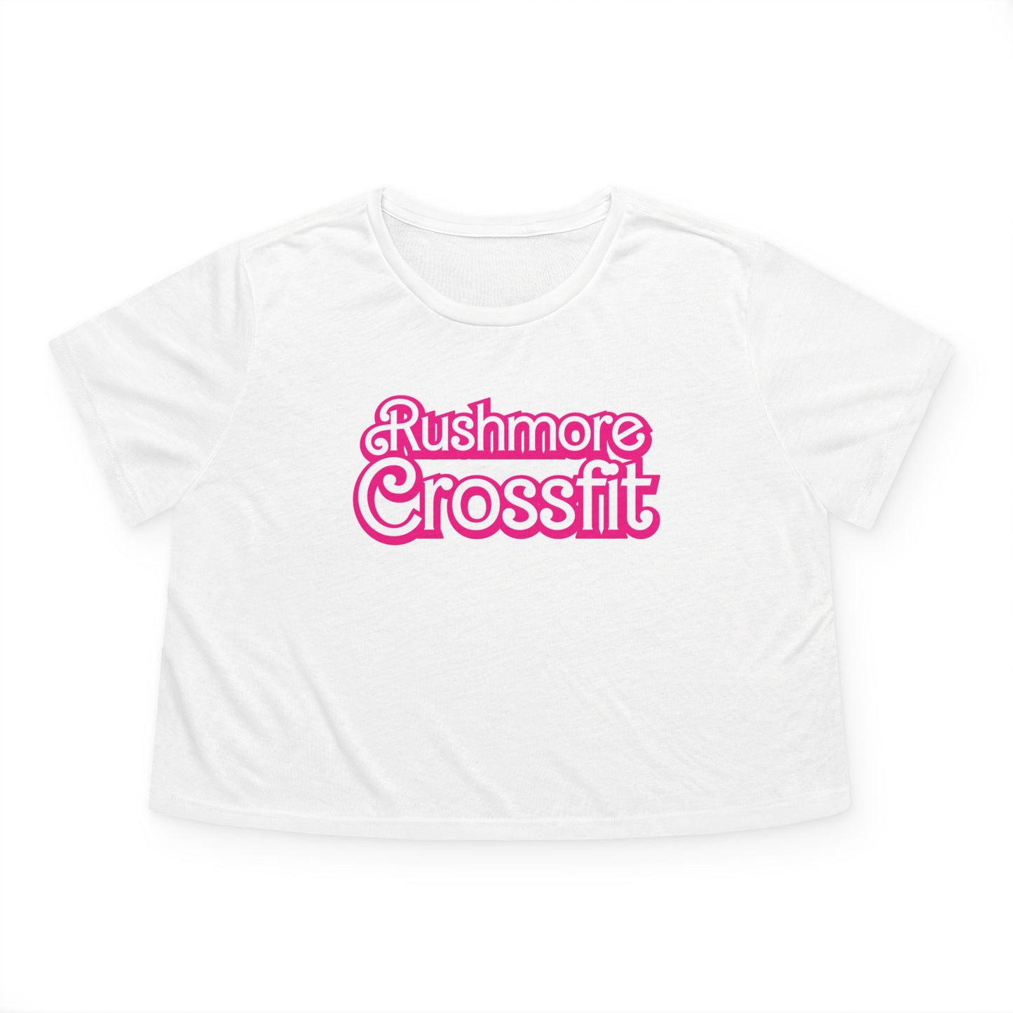 Barbell Barbie Crop Tee