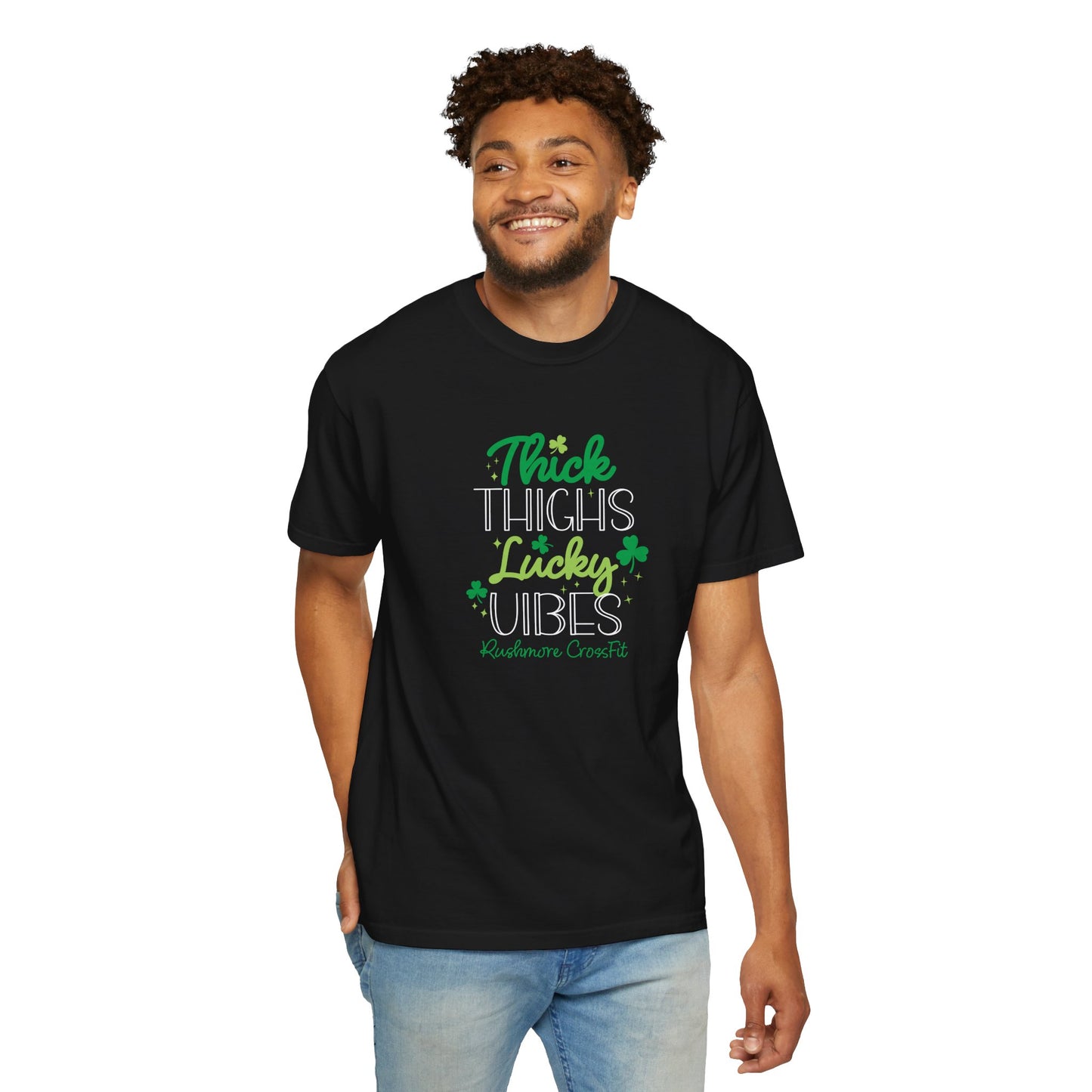 Thick Thighs & Lucky Vibes Tee
