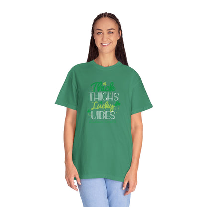 Thick Thighs & Lucky Vibes Tee