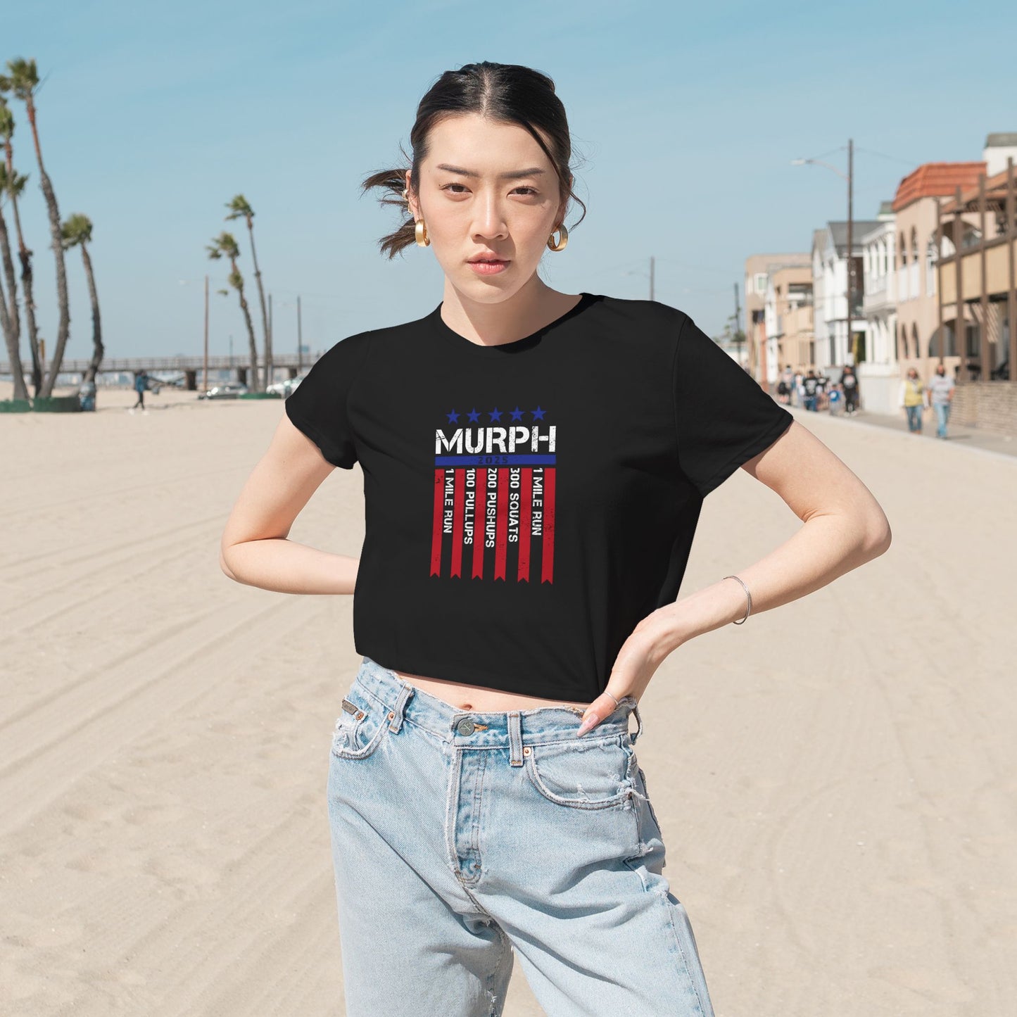 2025 Murph Crop Tee